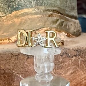 Dior Goltone Ring